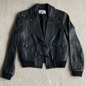 3.1 Phillip Lim exclusively at Nordstrom black leather jacket